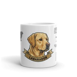 Mug Labrador Original en Céramique - Idée Cadeau Chien