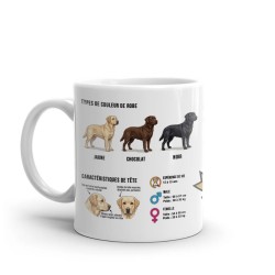 Mug Labrador Original en Céramique - Idée Cadeau Chien