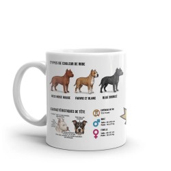 Mug Pitbull Original en Céramique - Idée Cadeau Chien