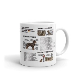 Mug Teckel à Poil Dur Original - Idée Cadeau Chien