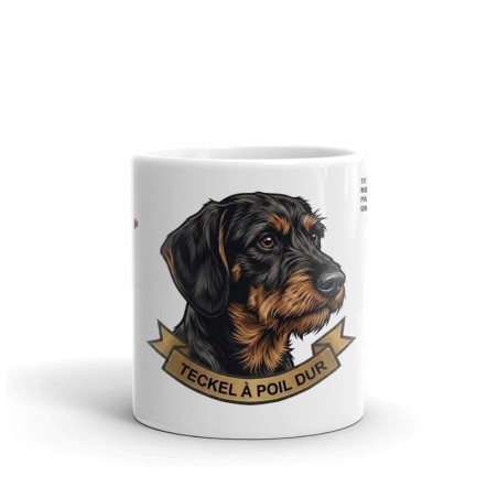 Mug Teckel à Poil Dur Original - Idée Cadeau Chien