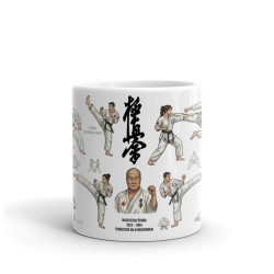 Mug Karaté Kyokushinkai Ceintures & Oyama - Le Cadeau Idéal