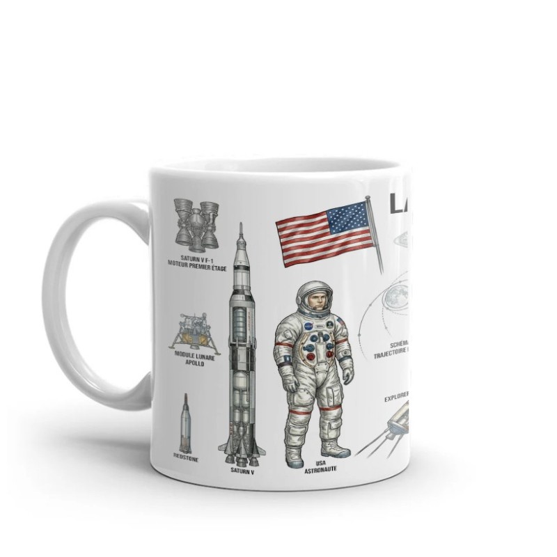 Mug Conquête de l'espace