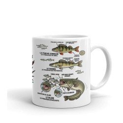 Mug Pêcheur Carnassiers Design Exclusif - Le Cadeau Idéal