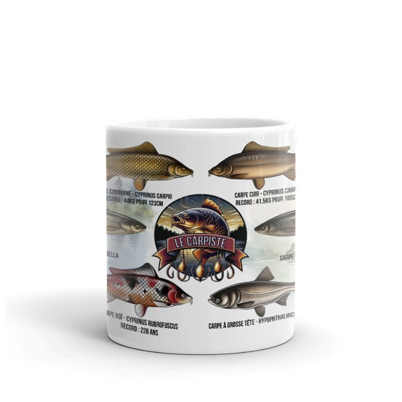 Mug Original pour pêcheur de carpes - Le Cadeau Idéal