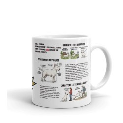 Mug Bull Terrier Original en Céramique - Idée Cadeau Chien