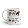 Mug Berger Australien en Céramique - Idée Cadeau Chien