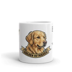 Mug Golden Retriever en Céramique - Idée Cadeau Chien