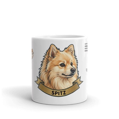 Mug Spitz Original en Céramique - Idée Cadeau Chien