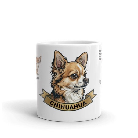 Mug Chihuahua Original en Céramique - Idée Cadeau Chien